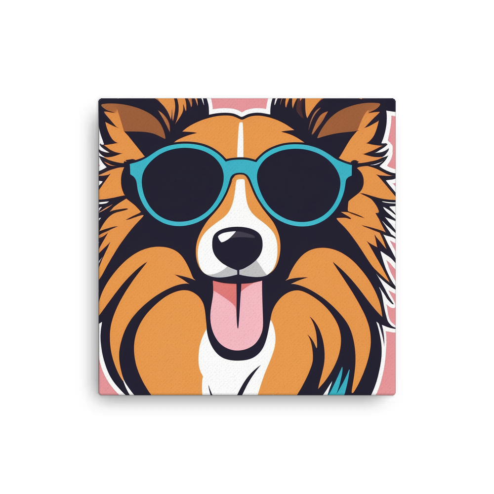 PugMug Custom Shetland Sheepdog Canvas