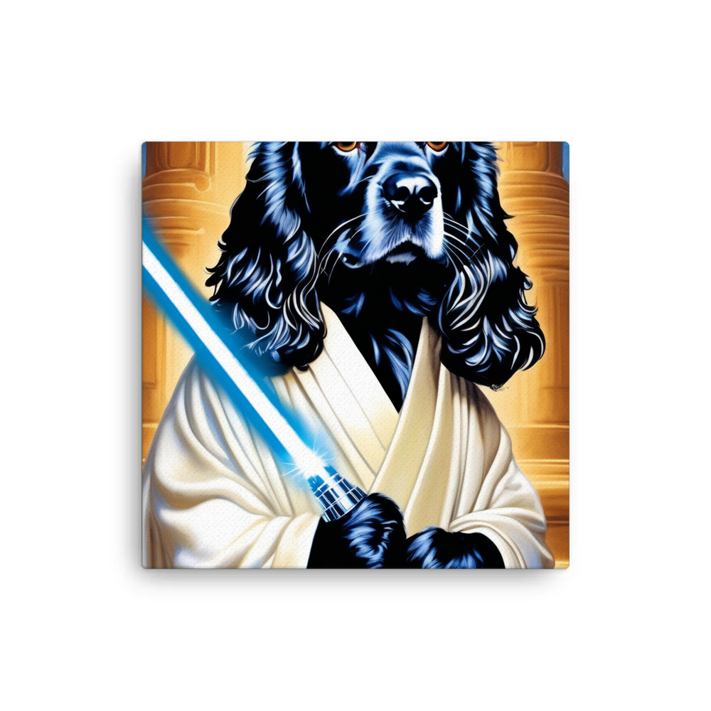 PugMug Custom English Cocker Spaniel Canvas