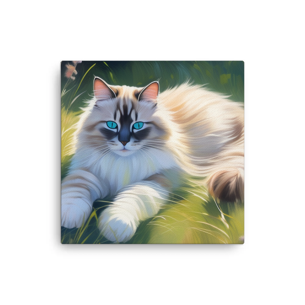 PugMug Custom Tabby Ragdoll Cat Canvas