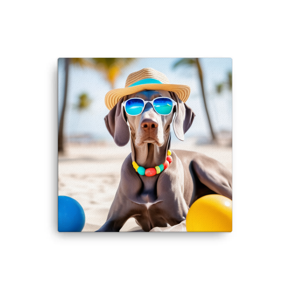 PugMug Custom Weimaraner Canvas