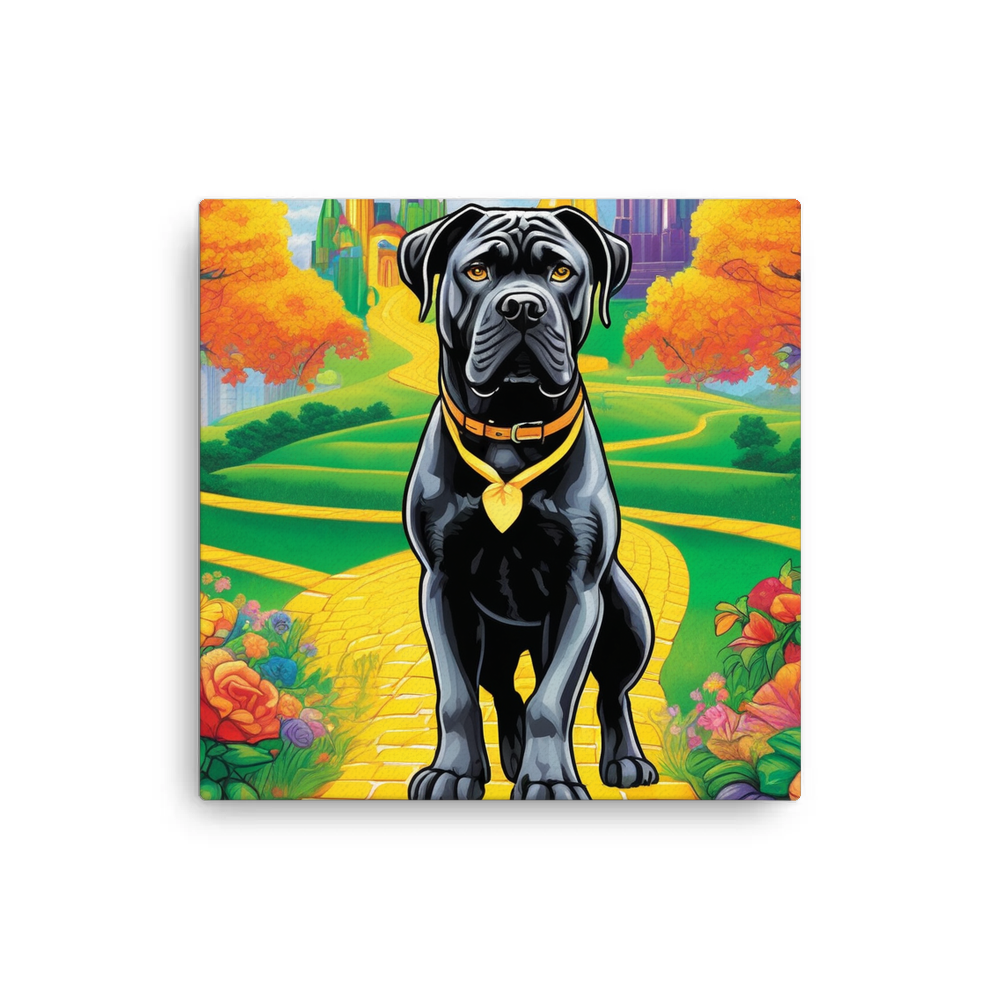 PugMug Custom Cane Corso Canvas
