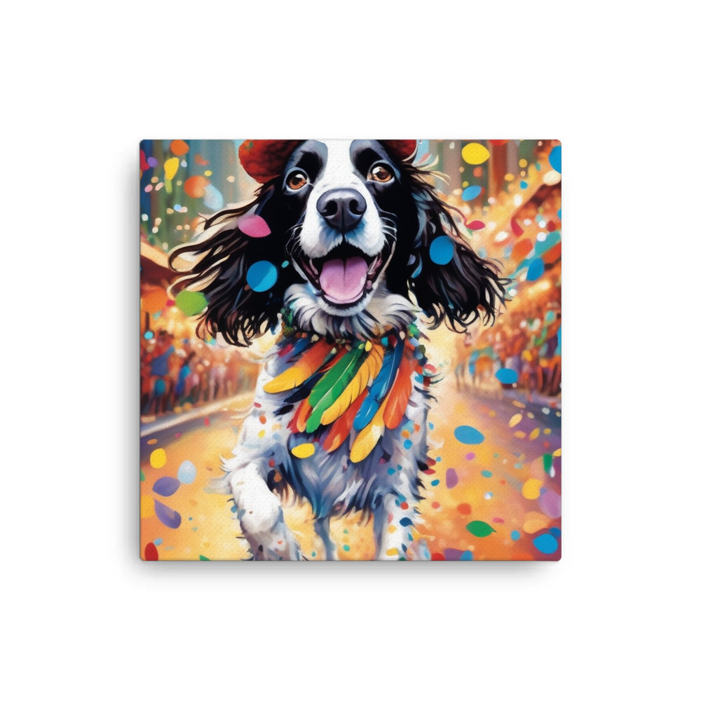PugMug Custom English Springer Spaniel Canvas