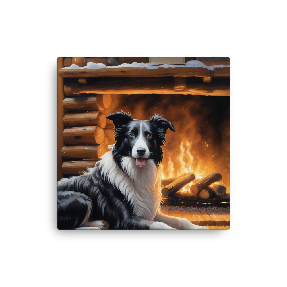 PugMug Custom Border Collie Canvas