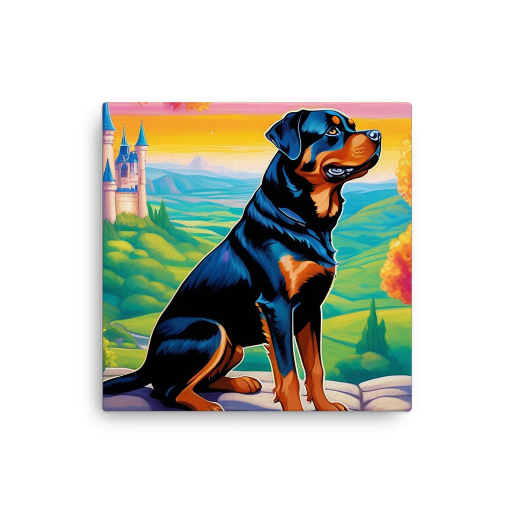 PugMug Custom Rottweiler Canvas