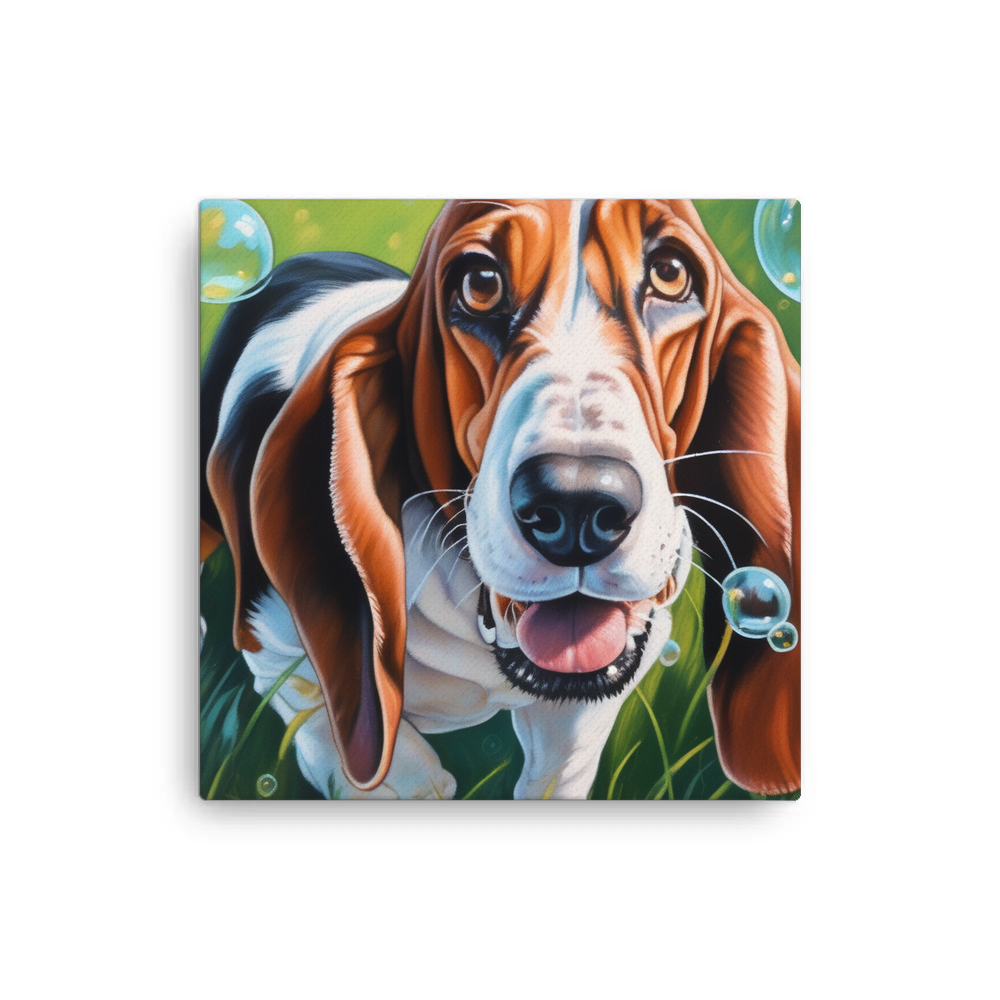 PugMug Custom Basset Hound Canvas
