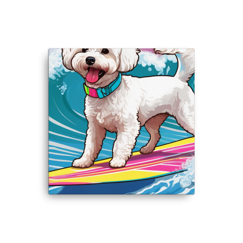 PugMug Custom Bichons Frise Canvas