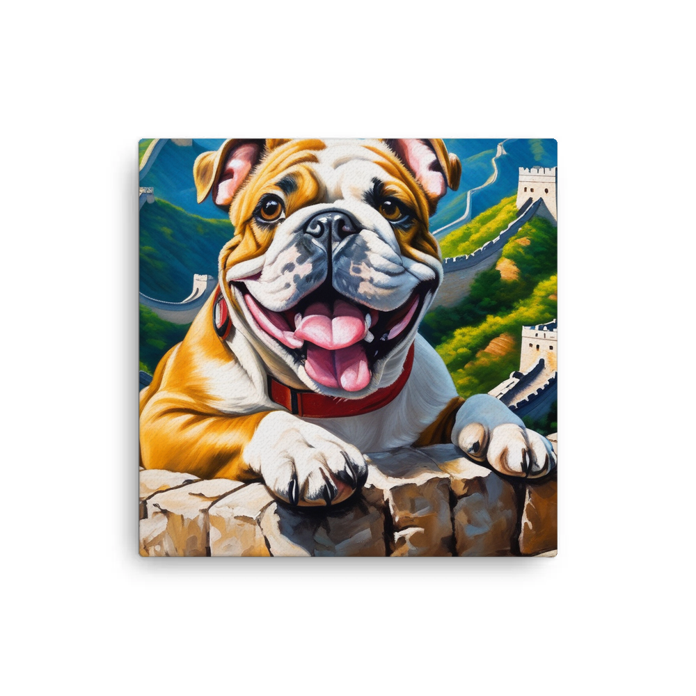 PugMug Custom Bulldog Canvas