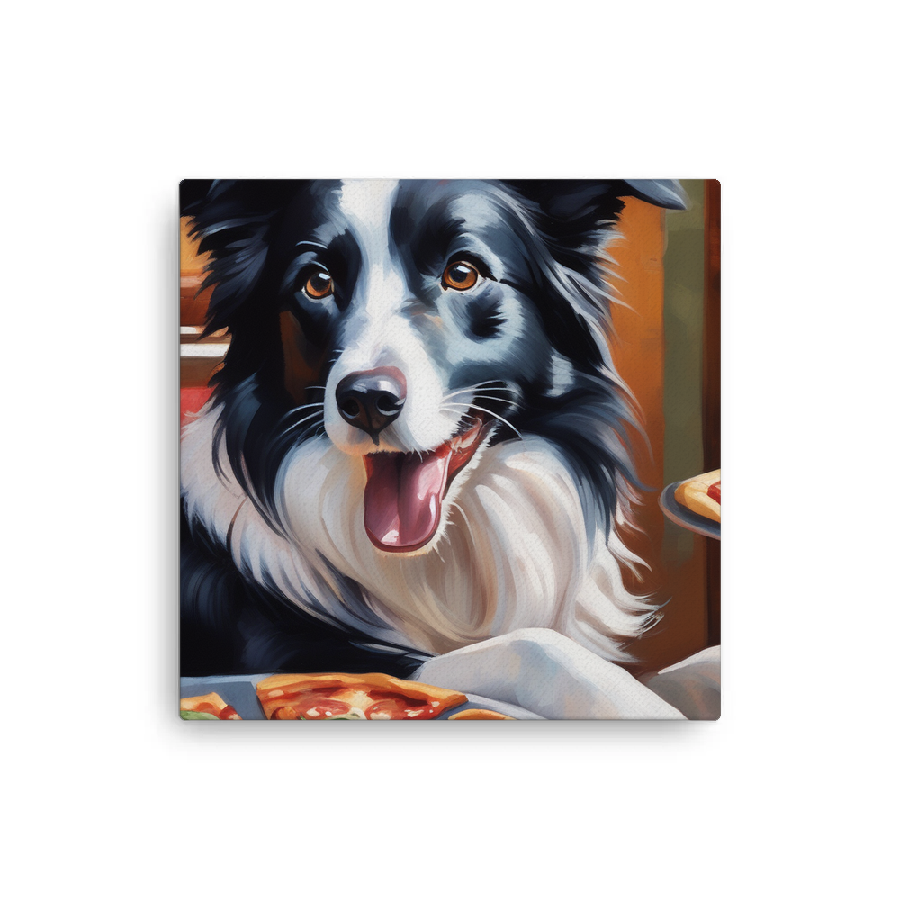 PugMug Custom Border Collie Canvas