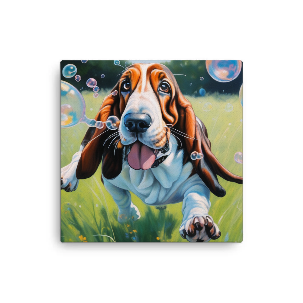 PugMug Custom Basset Hound Canvas