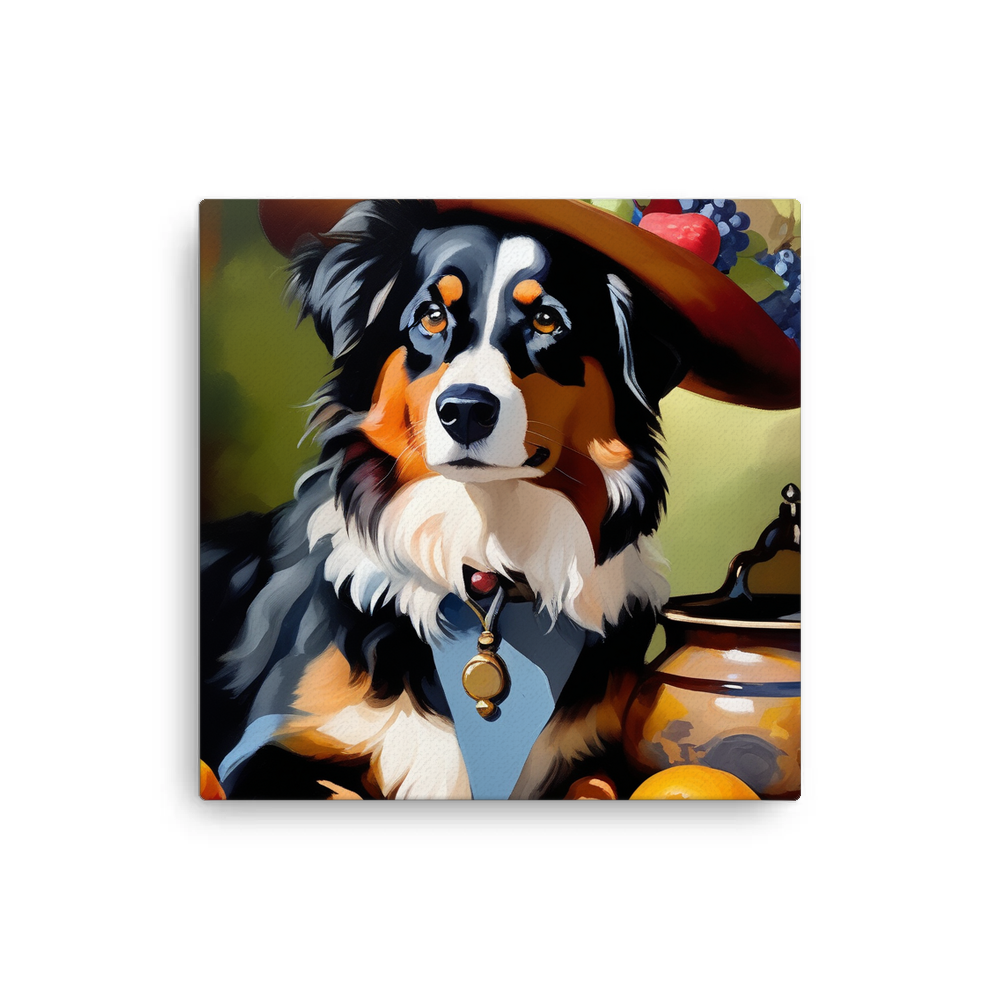 PugMug Custom Miniature American Shepherd Canvas