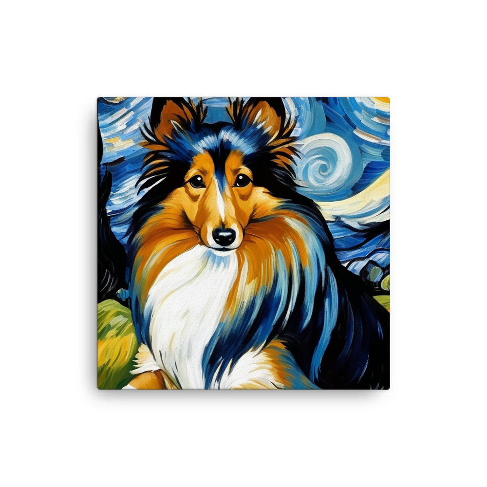 PugMug Custom Shetland Sheepdog Canvas