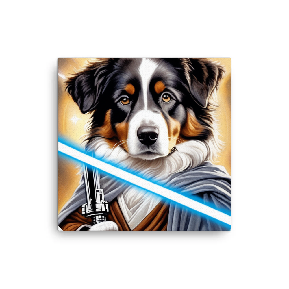 PugMug Custom Miniature American Shepherd Canvas