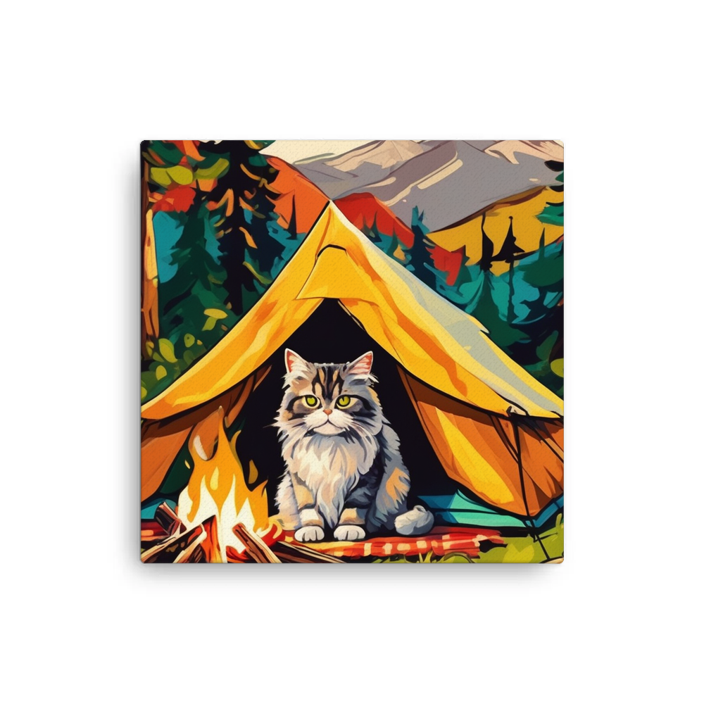 PugMug Custom Tabby Persian Cat Canvas