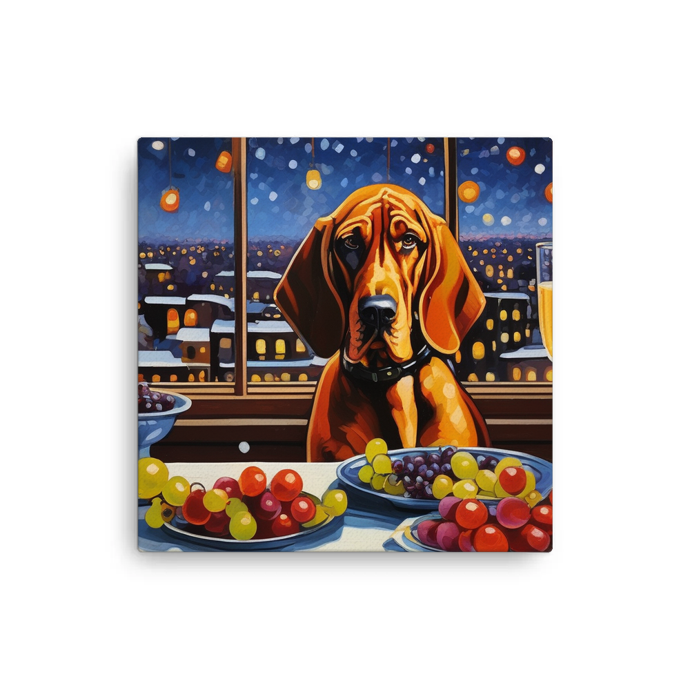 PugMug Custom Bloodhound Canvas