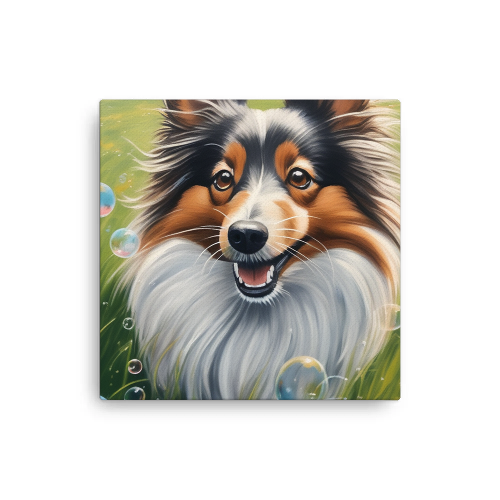 PugMug Custom Shetland Sheepdog Canvas