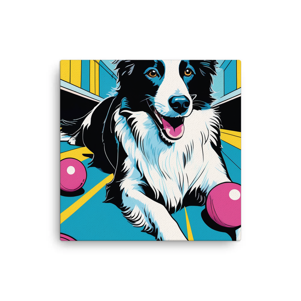 PugMug Custom Border Collie Canvas
