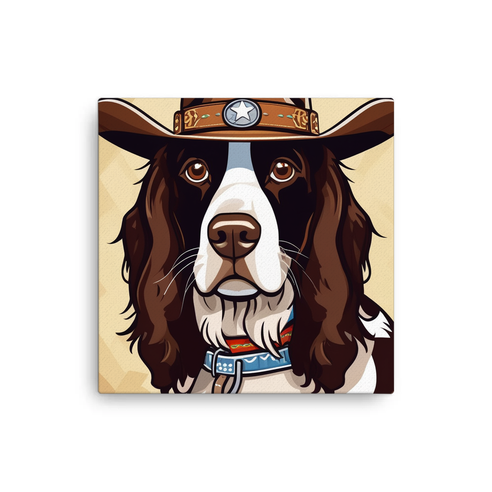 PugMug Custom English Springer Spaniel Canvas