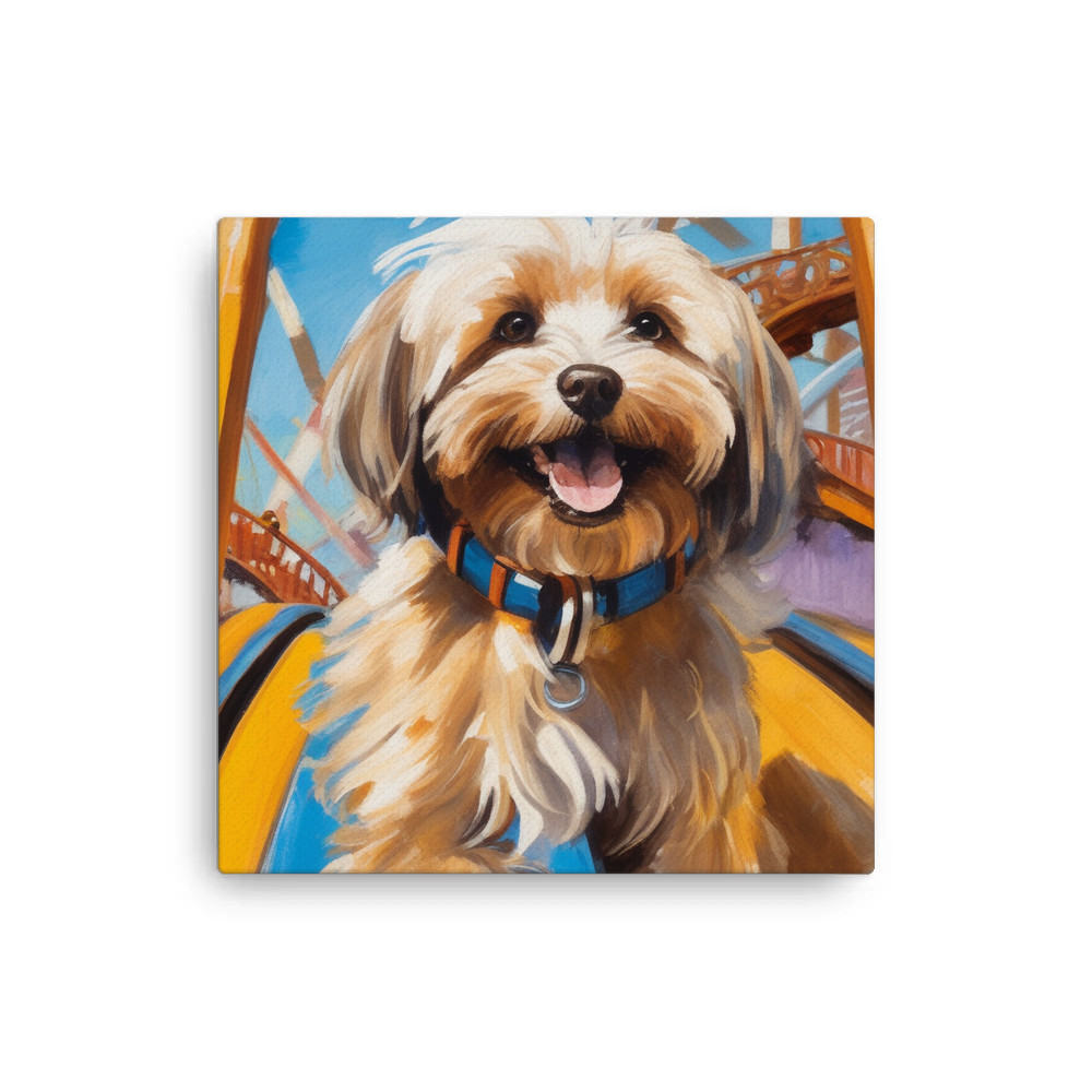 PugMug Custom Tan Havanese Dog Canvas