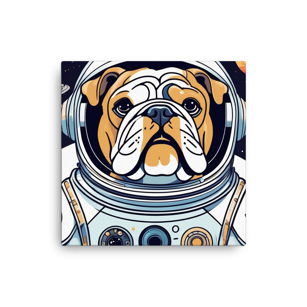 PugMug Custom Bulldog Canvas
