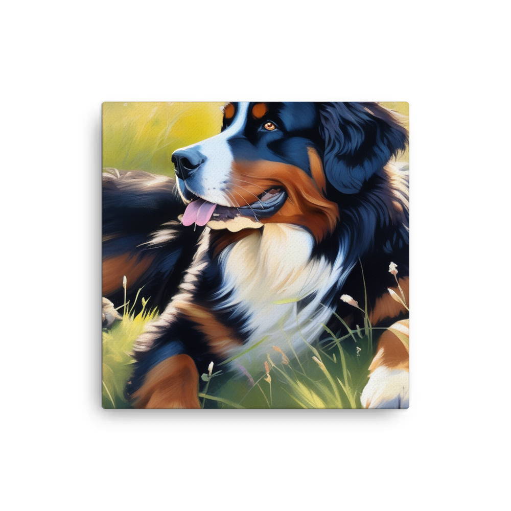 PugMug Custom Bernese Mountain Dog Canvas