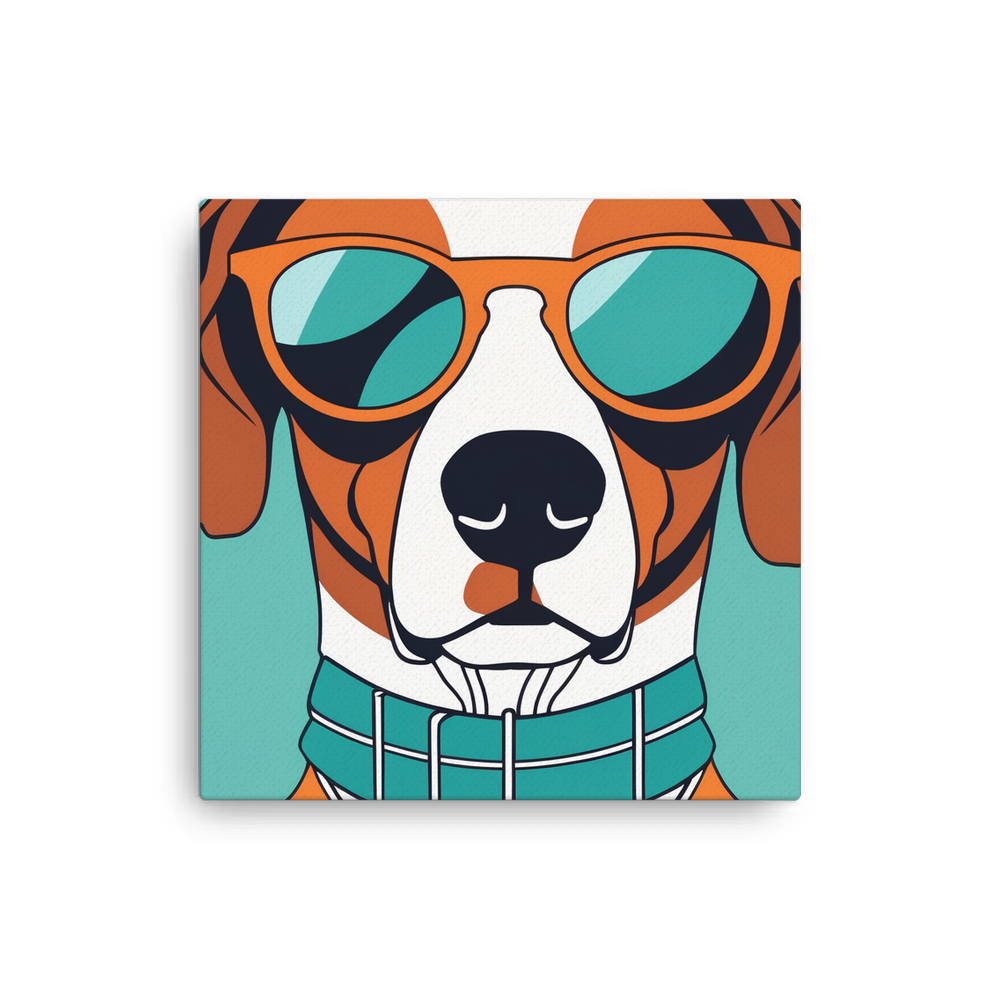 PugMug Custom Brittany Dog Canvas