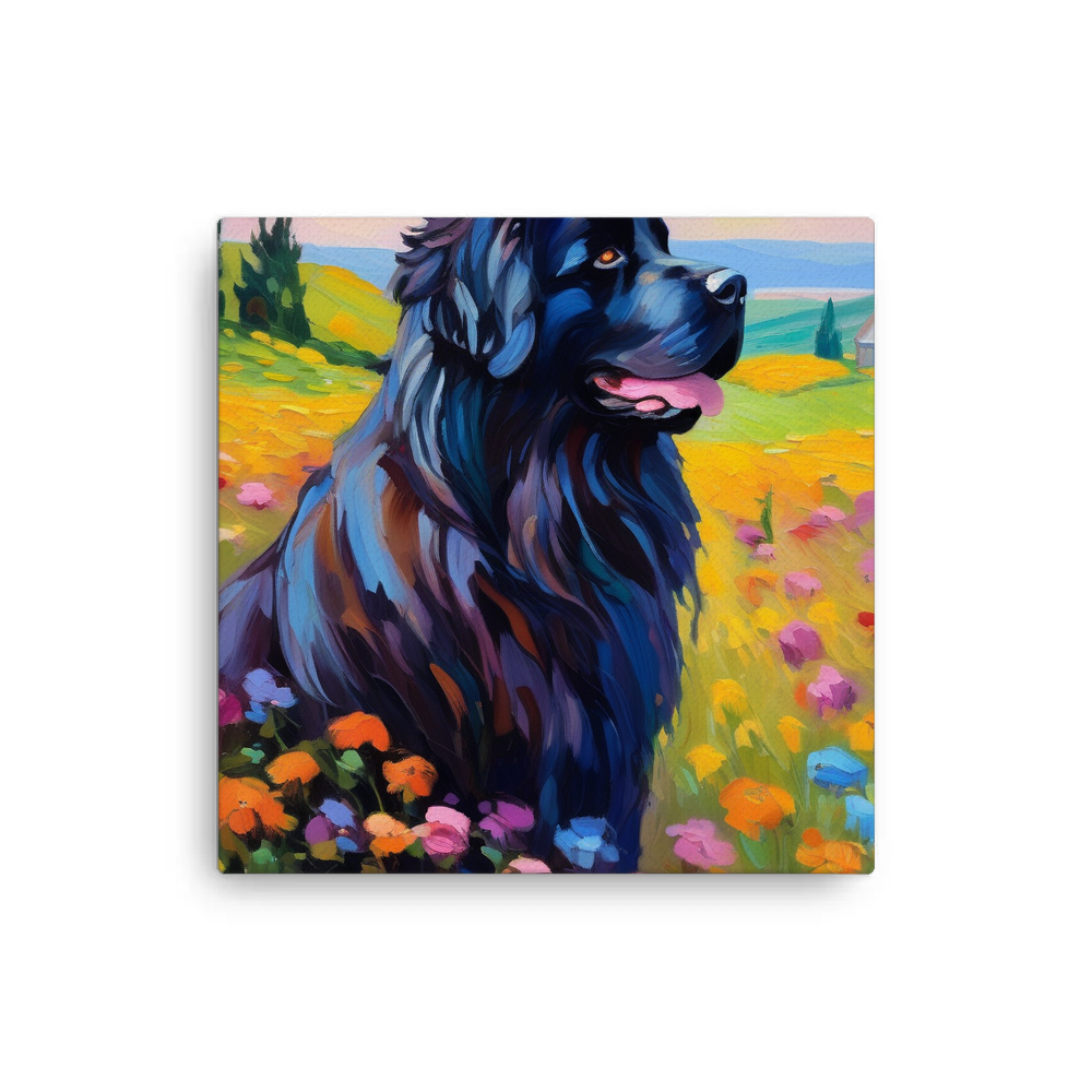 PugMug Custom Newfoundland Canvas