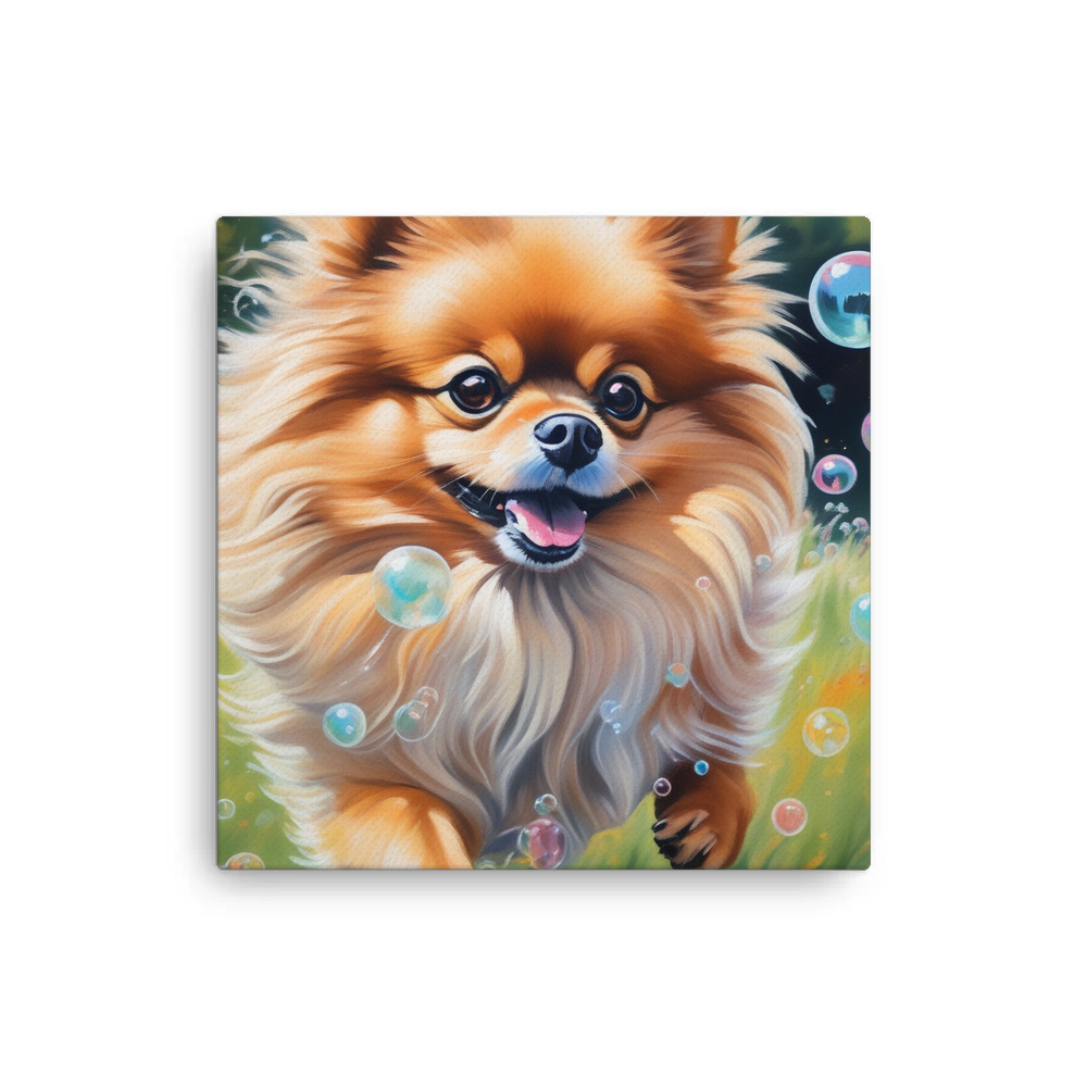 PugMug Custom Tan Pomeranian Canvas