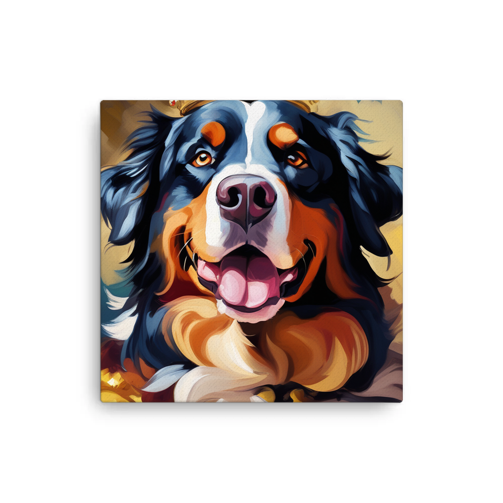 PugMug Custom Bernese Mountain Dog Canvas