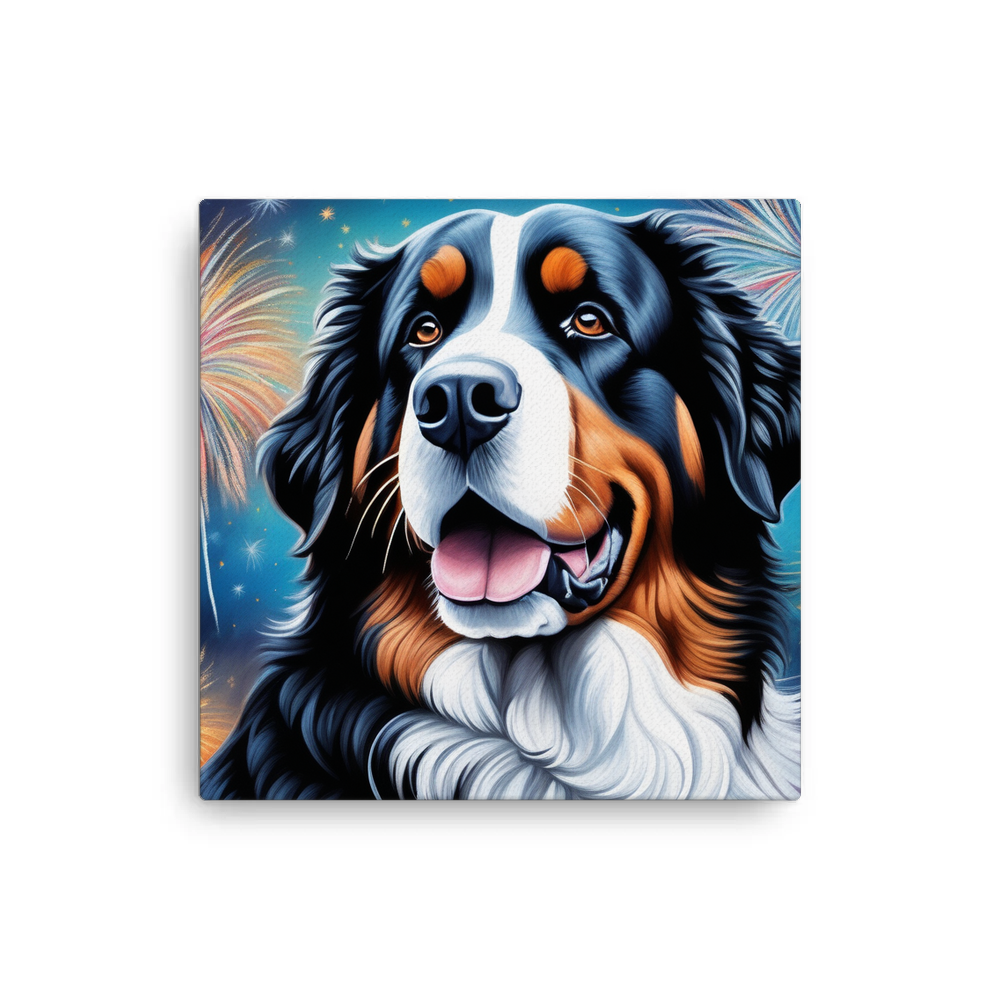 PugMug Custom Bernese Mountain Dog Canvas