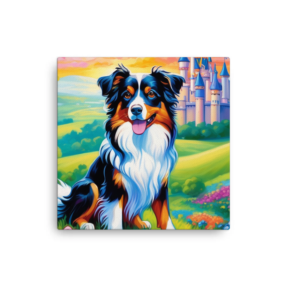 PugMug Custom Miniature American Shepherd Canvas
