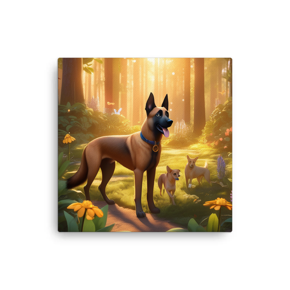 PugMug Custom Belgian Malinois Canvas
