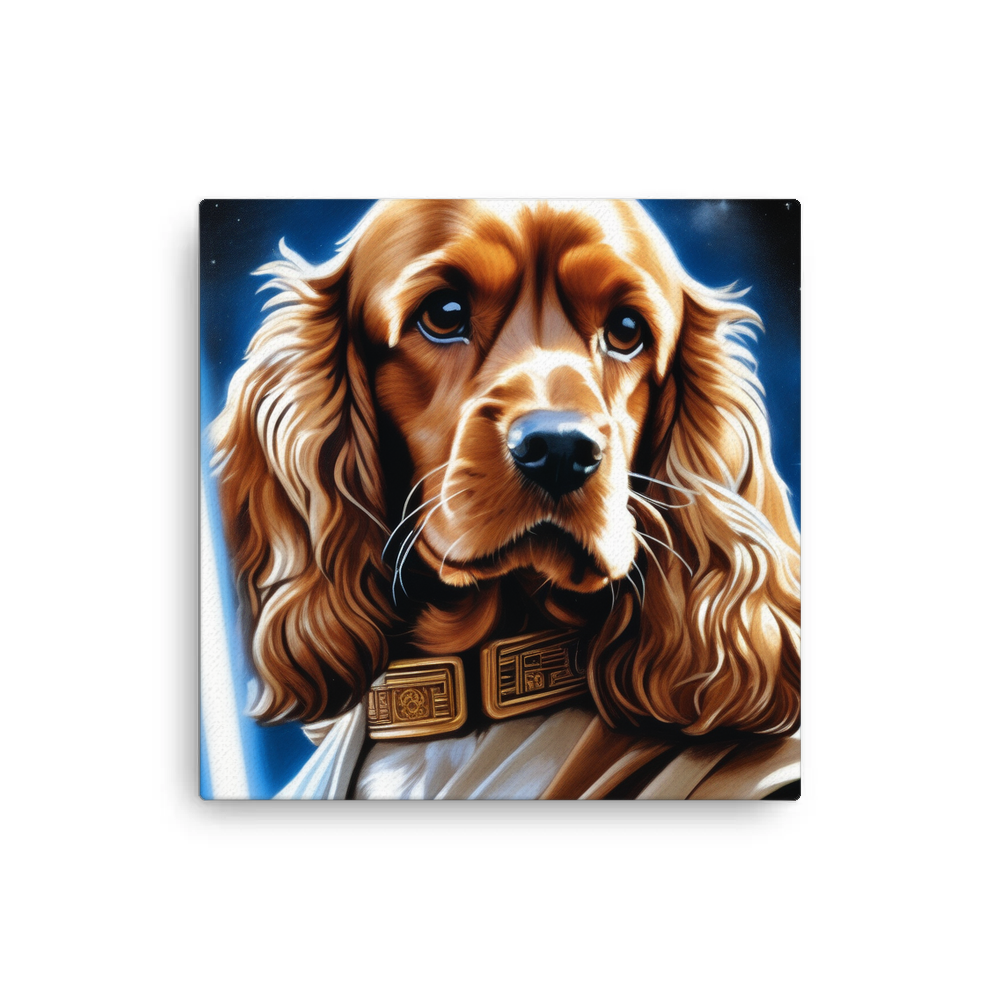 PugMug Custom Cocker Spaniel Canvas