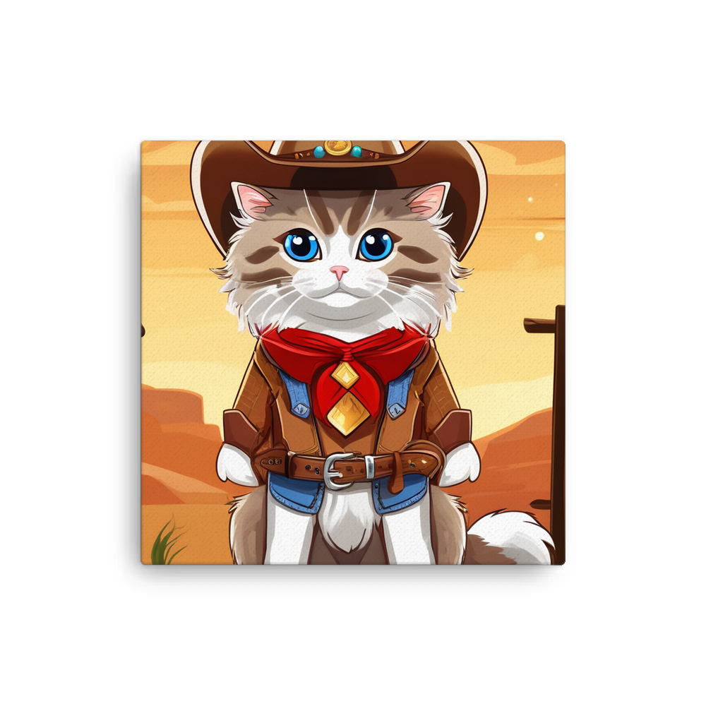 PugMug Custom Tabby Ragdoll Cat Canvas