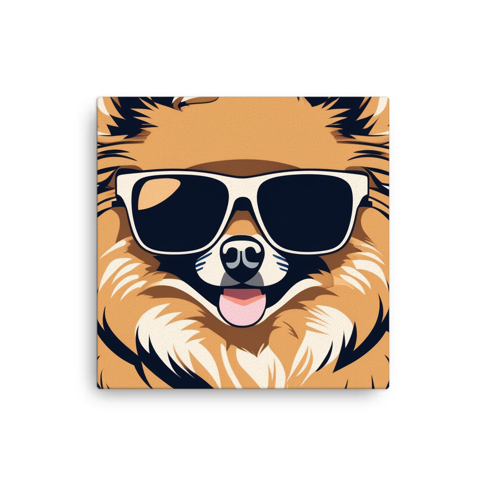 PugMug Custom Tan Pomeranian Canvas