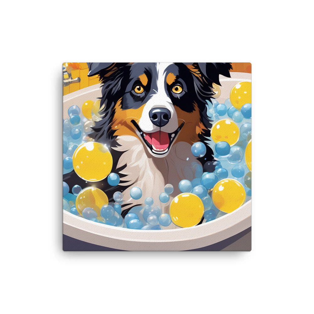 PugMug Custom Australian Shepherd Dog Canvas