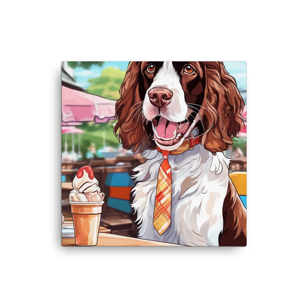 PugMug Custom English Springer Spaniel Canvas