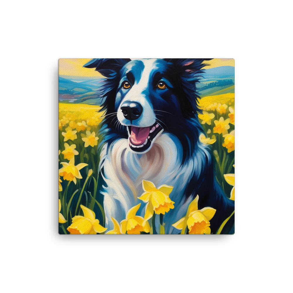 PugMug Custom Border Collie Canvas