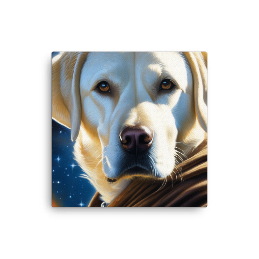 PugMug Custom White Labrador Retriever Canvas