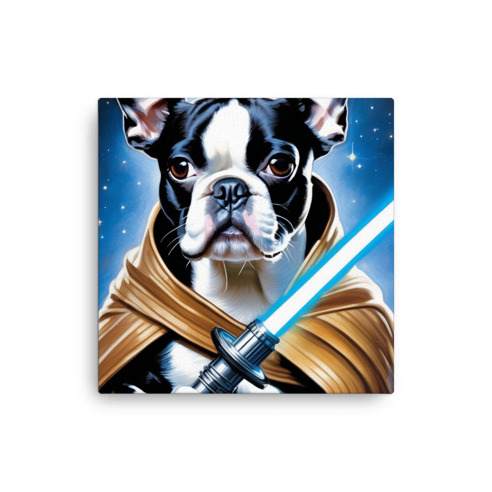 PugMug Custom Boston Terrier Canvas