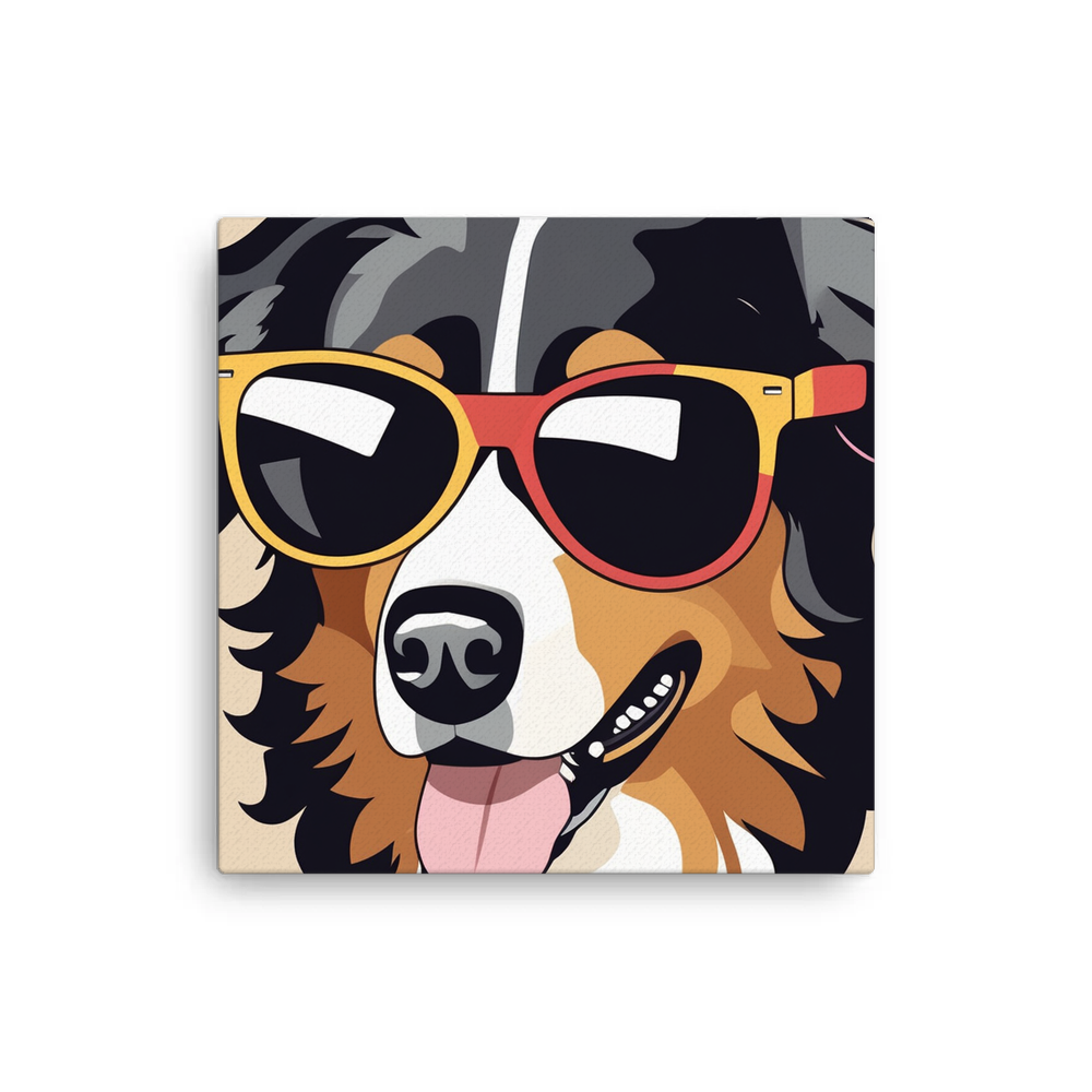 PugMug Custom Miniature American Shepherd Canvas