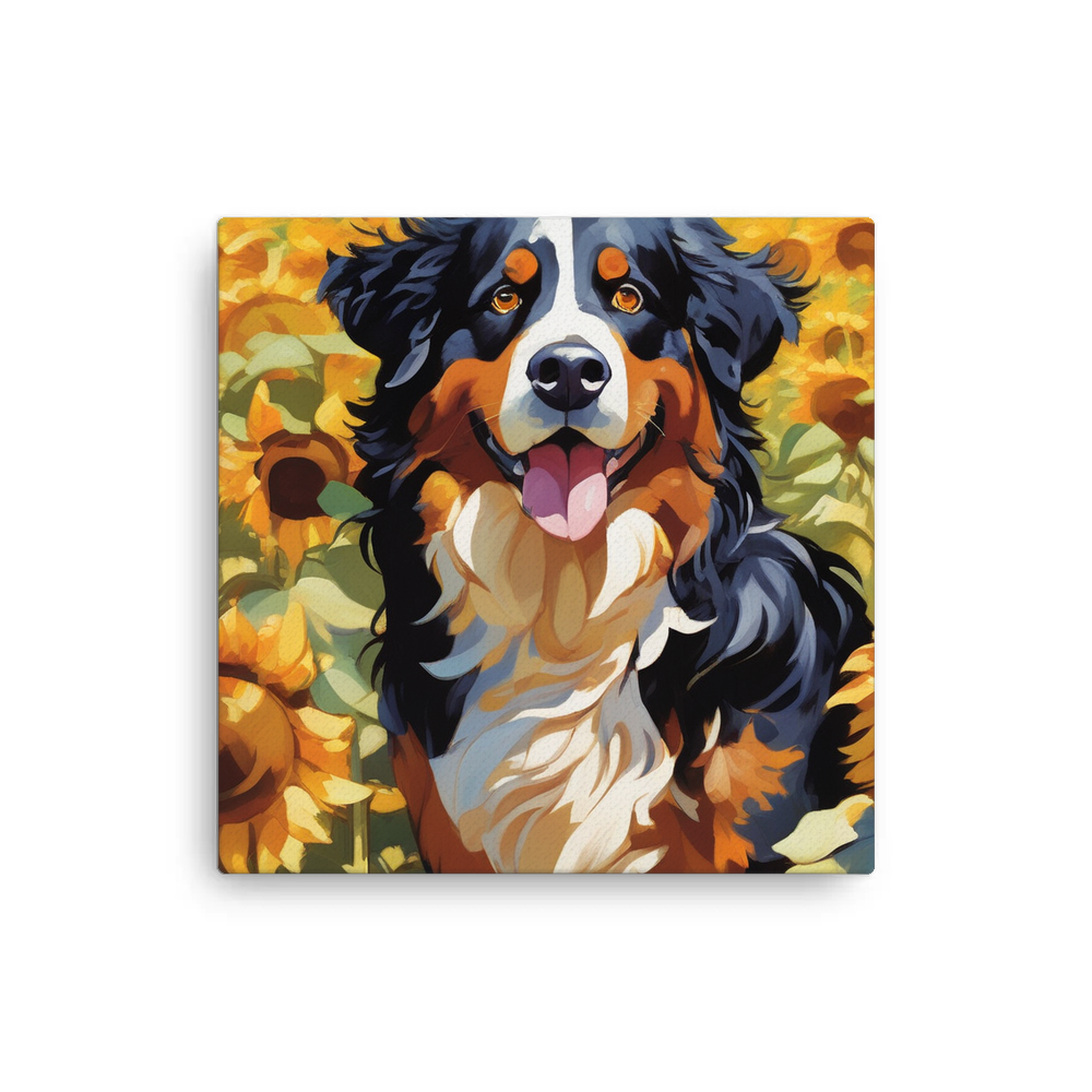 PugMug Custom Bernese Mountain Dog Canvas