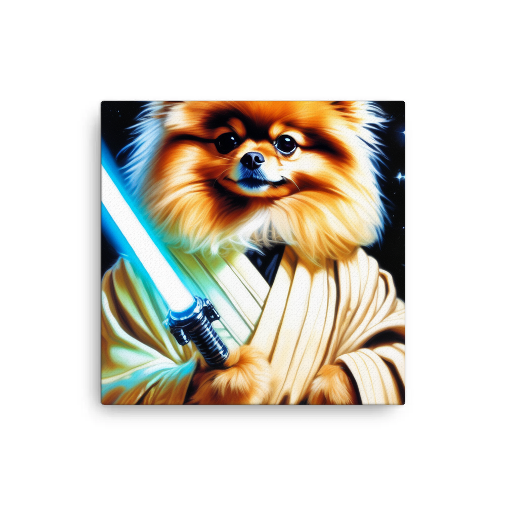 PugMug Custom Tan Pomeranian Canvas