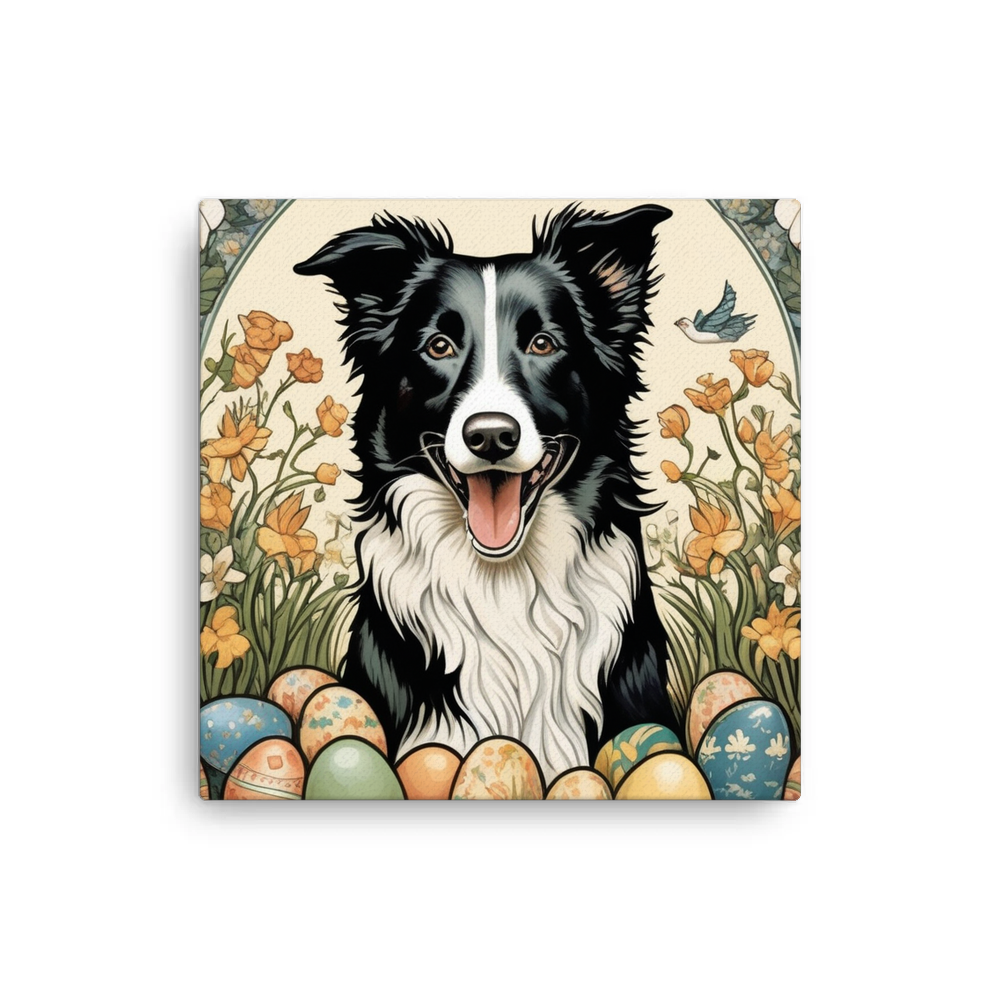 PugMug Custom Border Collie Canvas