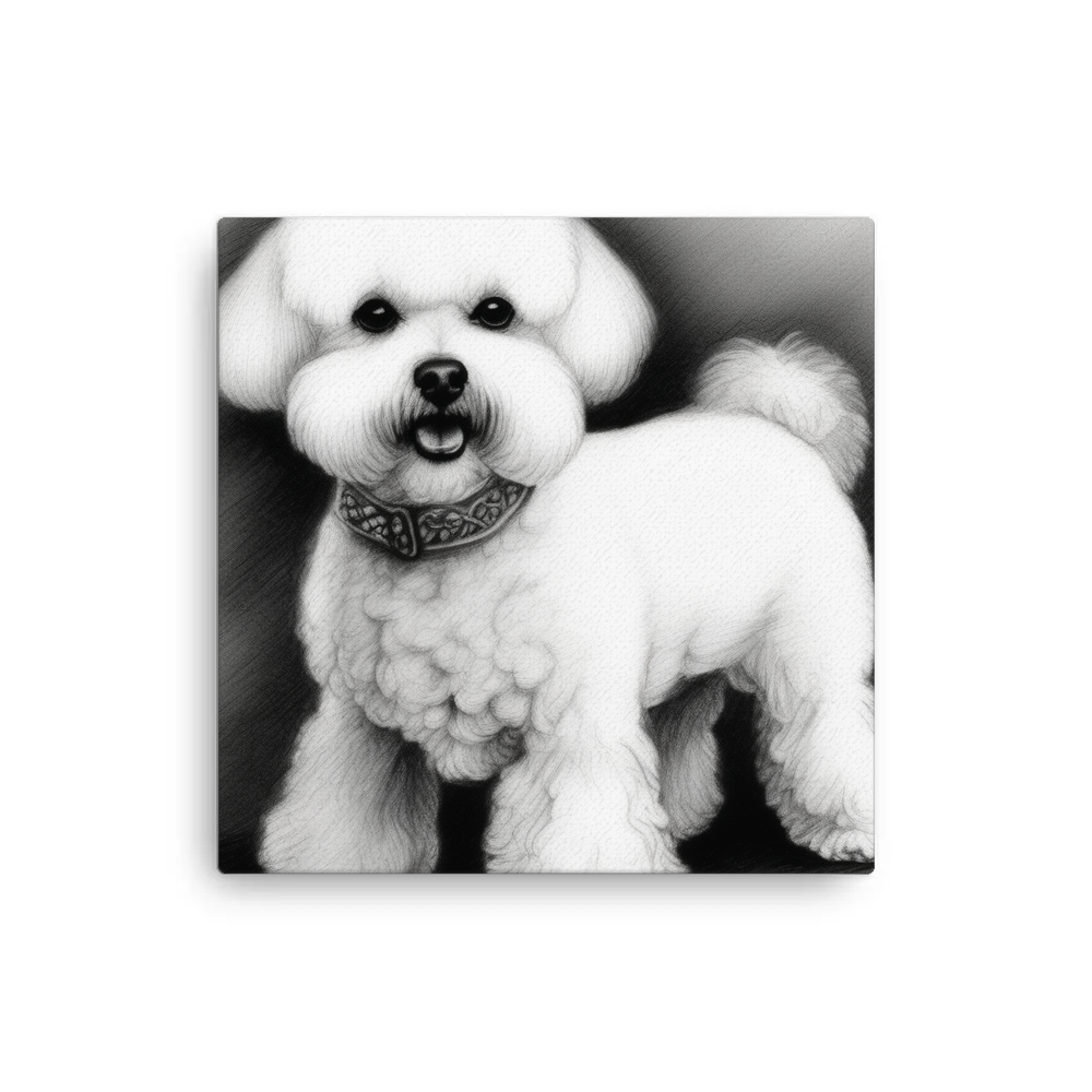 PugMug Custom Bichons Frise Canvas