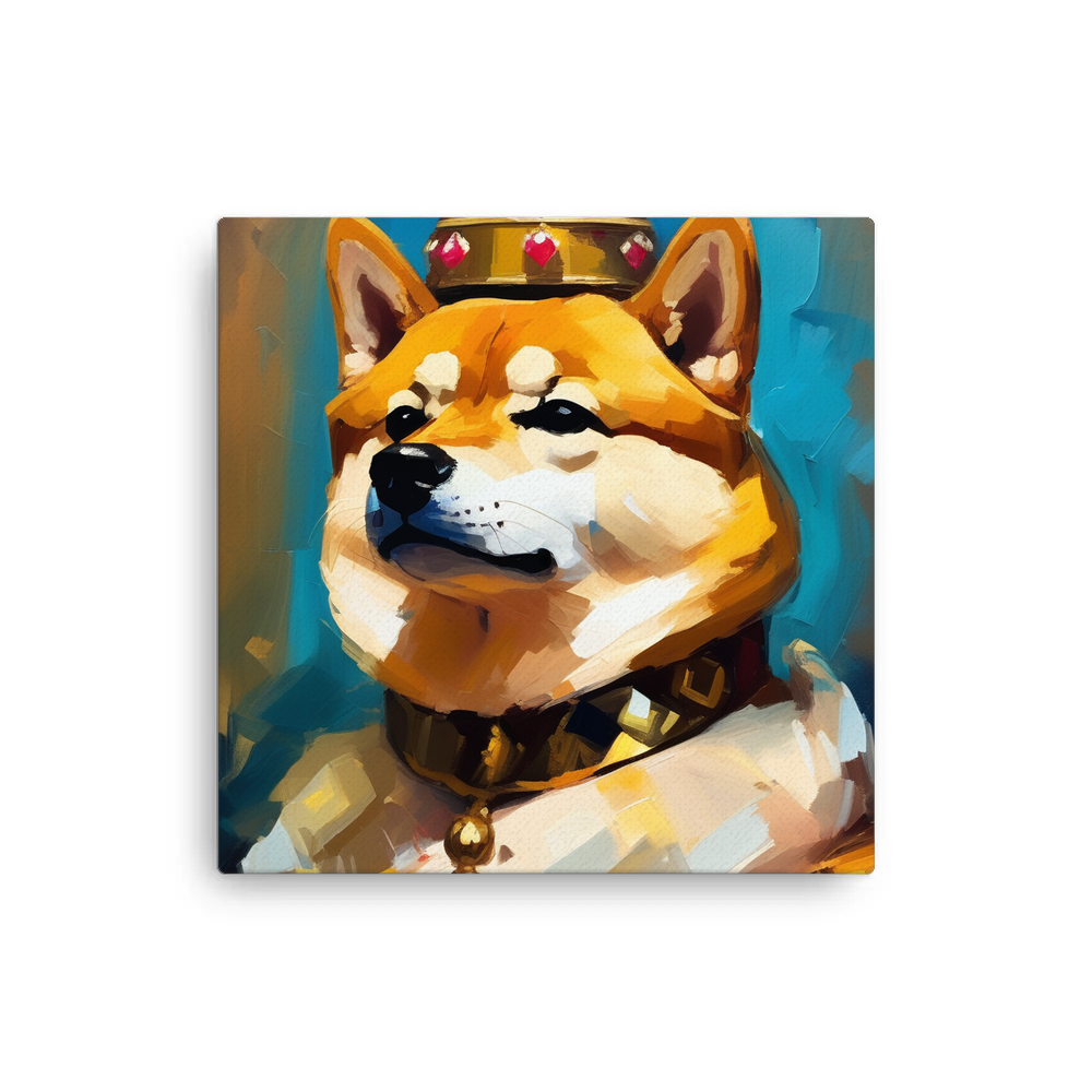PugMug Custom Shiba Inu Canvas