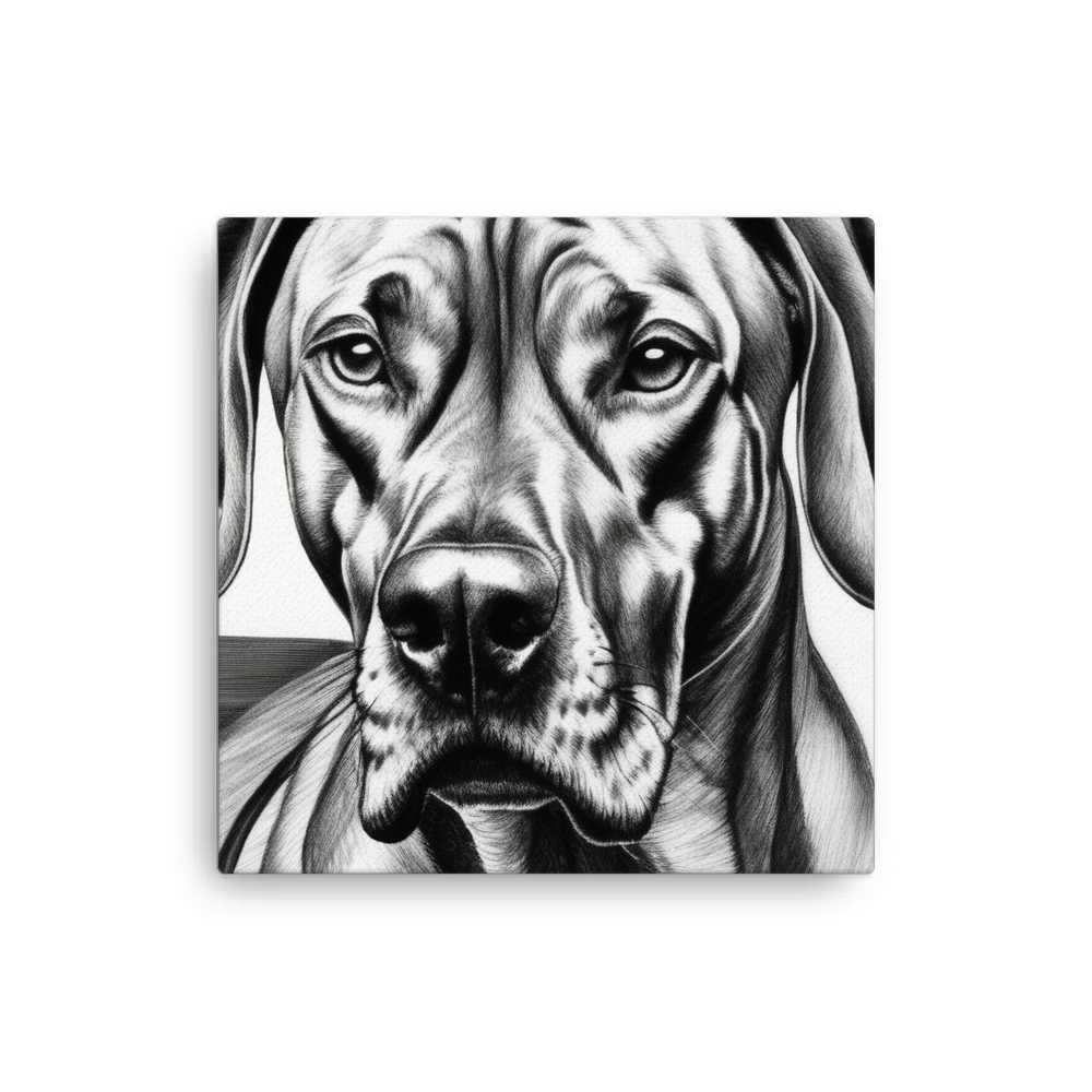 PugMug Custom Rhodesian Ridgeback Canvas