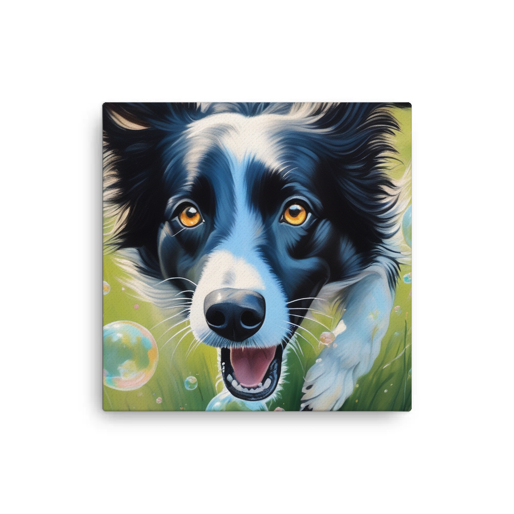 PugMug Custom Border Collie Canvas