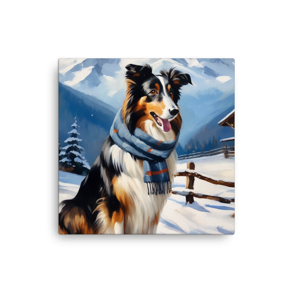 PugMug Custom Collie Canvas