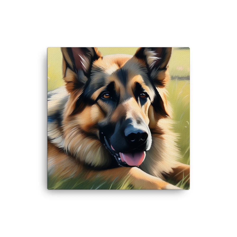 PugMug Custom German Shepherd Dog Canvas