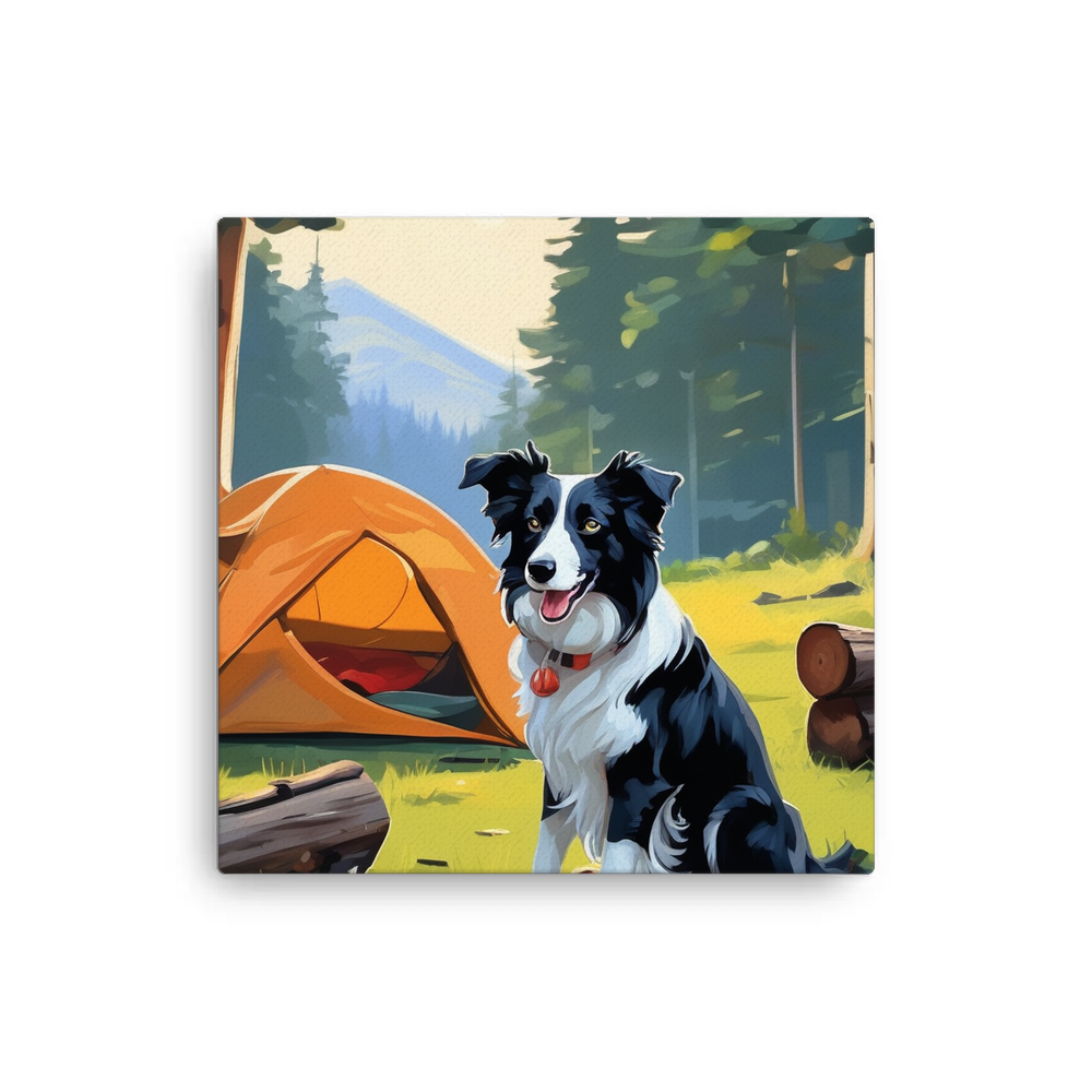 PugMug Custom Border Collie Canvas